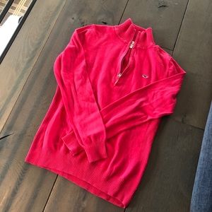 Vineyard Vines pull-over quarter zip sweater